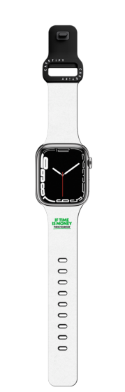 Apple Watch Series 7-9 (45mm) - IF TIME IS MONEY THEN I'M BROKE by Okiden