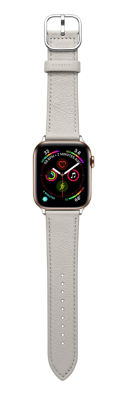 Apple Watch Series 7-9 (45mm) - Genuine Leather Band